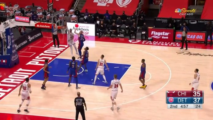 Bulls at Pistons