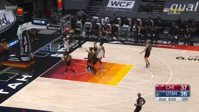 Bulls @ Jazz Jazz win 8th straight game, defeat the Bulls