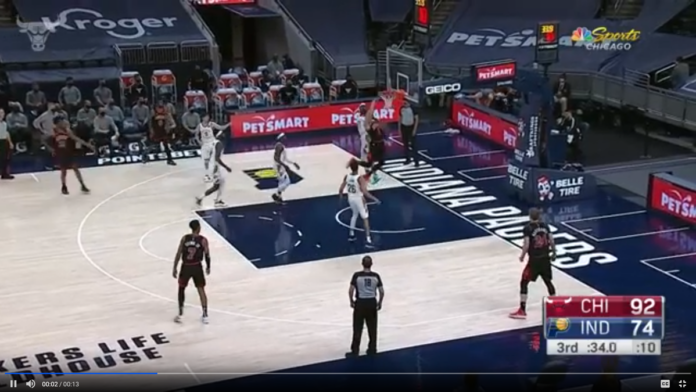 Vučević leads Bulls in win over Pacers