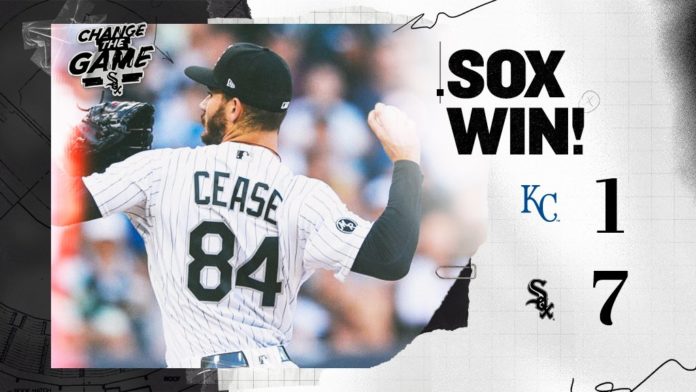 E76oD2HXEAITeQ_ White Sox crush Royals in Chicago