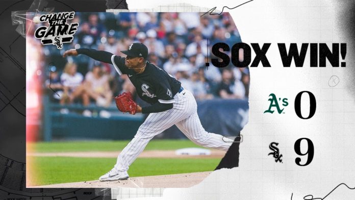 The Athletics couldn’t keep up with the White Sox defense or offense  