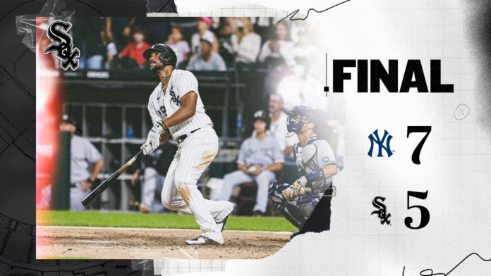 Yanks Sox The Yankees beat the White Sox in extra innings in Chicago