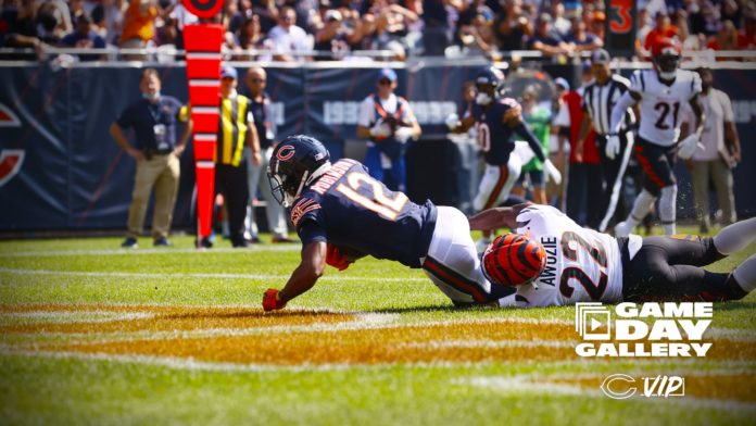 Bears Bears defense picks off Burrow 3 times in fourth, gets first win of season