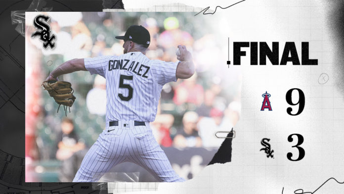 Angels take the last game in the series against the White Sox