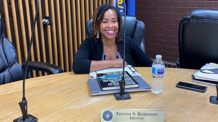 193540265_222714292994180_7618165422212681744_n Trustee Tiffany Robinson aims to bring resources to Robbins
