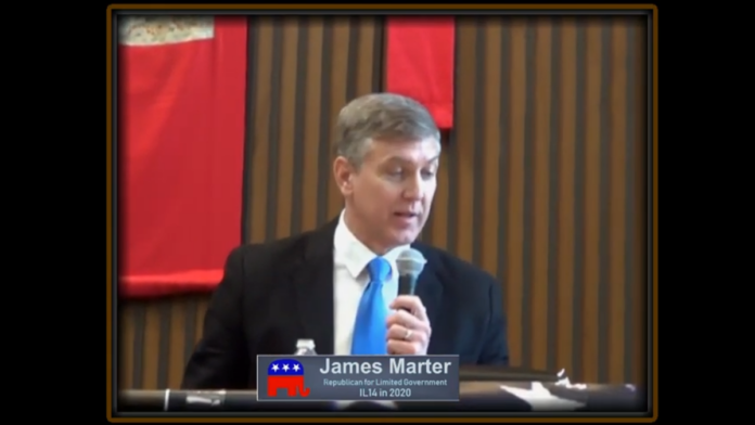 James Marter James Marter Announces District Change and Will Run to Unseat Lauren Underwood