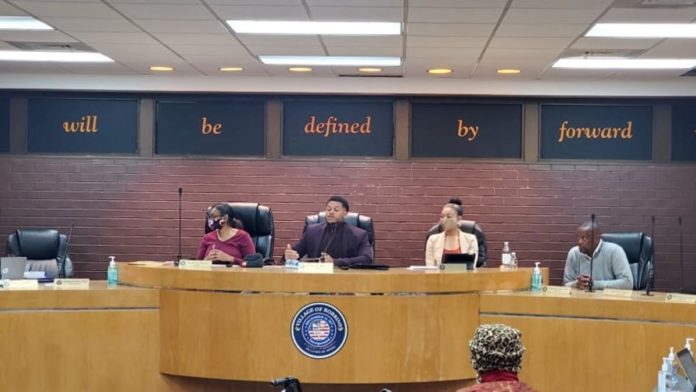 Trustee George Brewton Moves to Table MWRD Project Agenda Items Trustee George Brewton Moves to Table MWRD Project Agenda Items