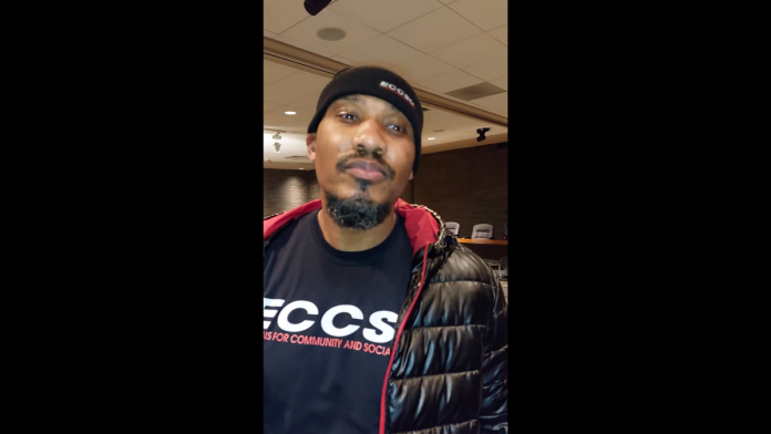 Image 1 Ex-Cons for Community and Social Change (ECCSC) at the Joliet City Council Meeting