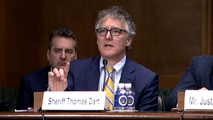 tomdart Sheriff Dart Testifies Before Senate on Solutions to Carjacking Surge