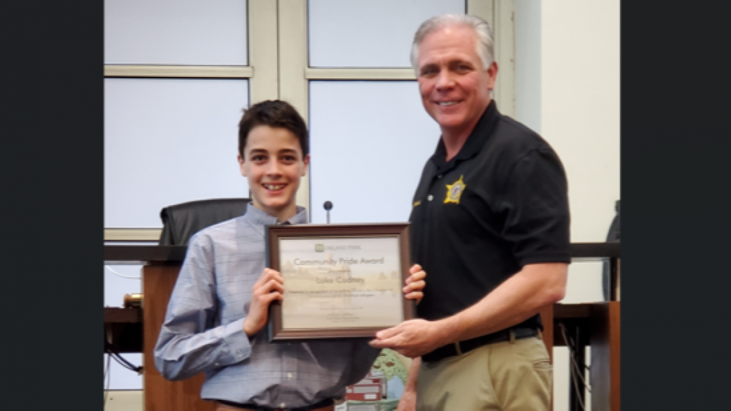 11 Year Old Orland Park Resident Luke Cudney Raises Nearly $500 to Help Ukrainians