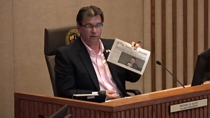 glotztsj Tinley Park Clerk O'Connor, Mayor Glotz Try to Set Record Straight With Galante