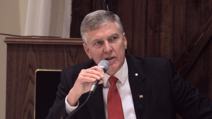 RepublicanJimMarterspeakinginKendallCounty Marter for Congress