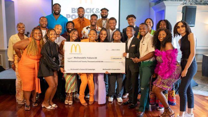 McDonald's USA® Partners with Keke Palmer to Surprise "Future 22" Change Leaders With $220,000 to Continue Positively Impacting Communities Nationwide