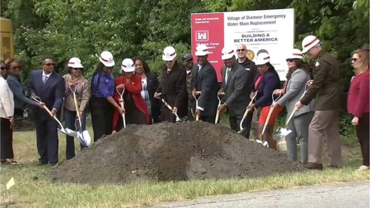 Dixmoor Breaks Ground on New Water Main Infrastructure