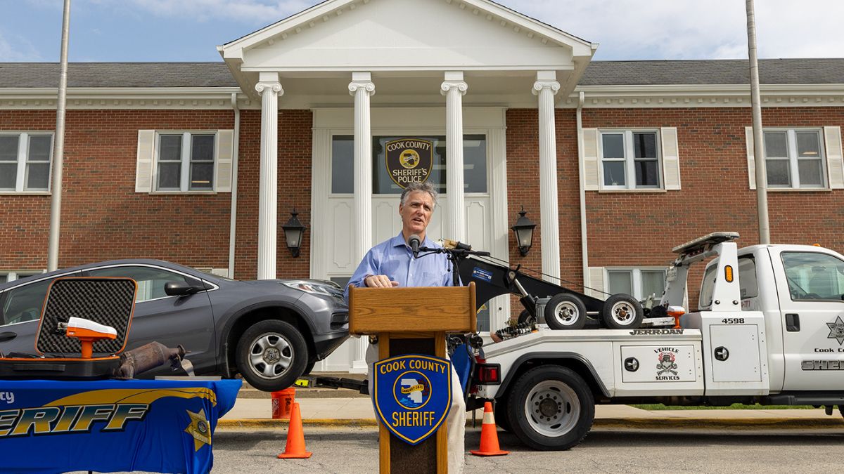 Sheriff Dart Launches Program to Address Catalytic Converter Thefts