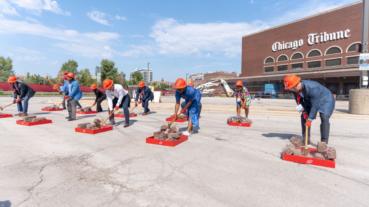 Bally’s Chicago Casino hosts ‘Vision to Reality’ Demolition Event at Former Chicago Tribune Freedom Center to Mark Major Construction Milestone