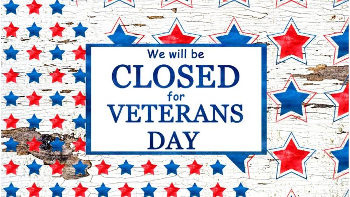 Veterans Day Disaster Recovery Centers Close Temporarily for Veterans Day; A Center Opens in Harvey on Friday