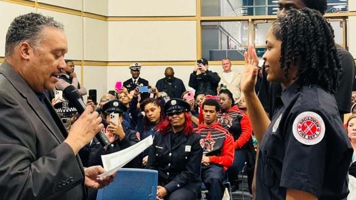 1st African American Woman Firefighter OK’d in Broadview Showcasing Women’s History Month