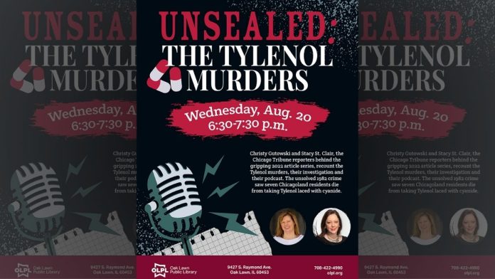 OLPL Welcomes the Reporters Behind Unsealed: The Tylenol Murders