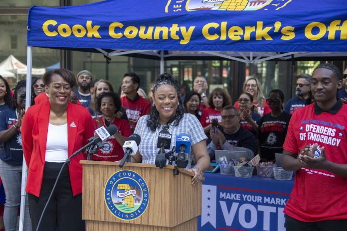Cook County Clerk Launches New Voter Registration Efforts on National Voter Registration Day