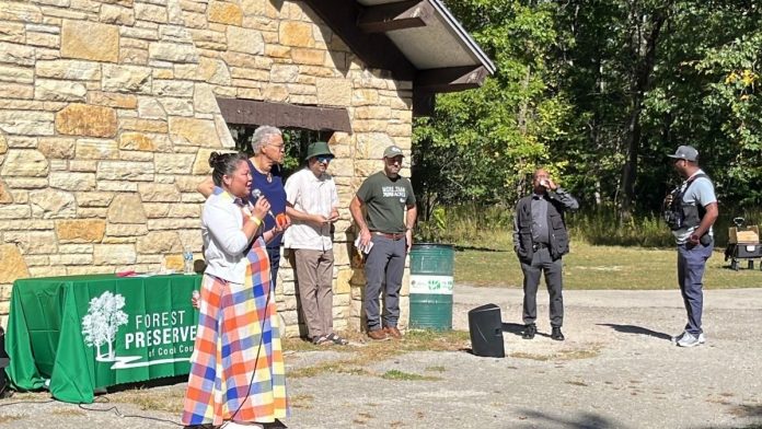 Commissioner Morita Hosts ‘Nurtured by Nature’ Event to Promote Mental Health at Skokie Forest Preserve