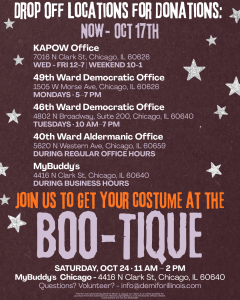 Chicago Leaders Launch Free Halloween Costume Store to Help Families Celebrate Without the Cost